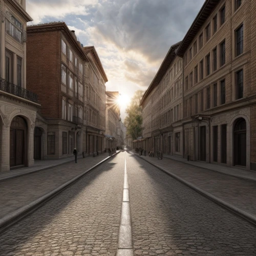 via della conciliazione,ferrara,the cobbled streets,torino,modena,milano,milan,narrow street,via roma,the street,lucca,getreidegasse,street view,paved square,one-way street,tram road,venezia,pedestrian zone,aventine hill,townhouses,Common,Common,Natural