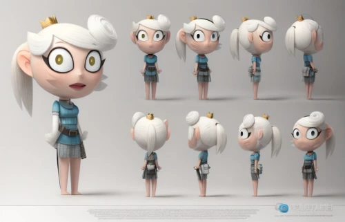 character animation,3d model,violet head elf,cute cartoon character,animated cartoon,vector girl,elf,cartoon character,animator,animation,agnes,elsa,chibi girl,game character,cynthia (subgenus),main character,prickle,cartoon people,plug-in figures,comic character,Common,Common,Natural