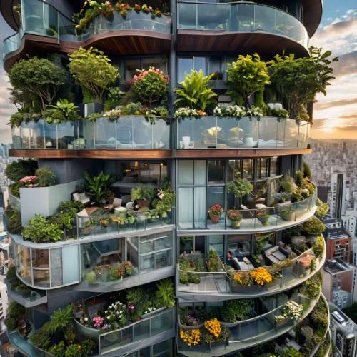 balcony garden,penthouse apartment,sky apartment,roof garden,mixed-use,urban design,balconies,eco hotel,greenhouse effect,hotel w barcelona,climbing garden,eco-construction,multi-storey,cube stilt houses,futuristic architecture,residential tower,green living,balcony plants,cubic house,block balcony,Photography,General,Sci-Fi