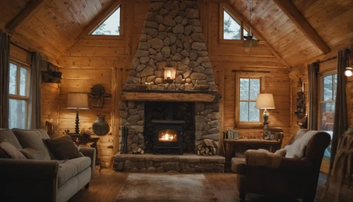 log home,the cabin in the mountains,fire place,log cabin,fireplace,cabin,fireplaces,warm and cozy,log fire,christmas fireplace,lodge,family room,small cabin,home interior,wooden beams,chalet,wood stove,new england style house,country cottage,cozy,Photography,General,Cinematic
