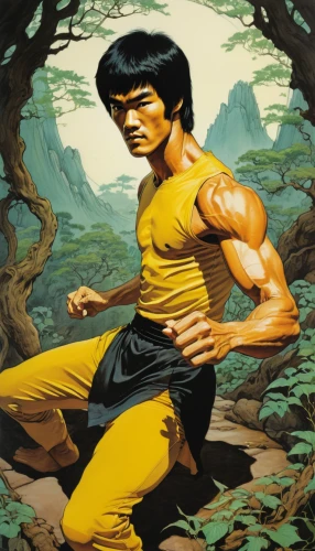 bruce lee,jeet kune do,shaolin kung fu,wing chun,kungfu,kung fu,xing yi quan,baguazhang,martial arts,savate,jackie chan,sambo (martial art),siam fighter,aa,wolverine,kung,tarzan,bodhi,martial arts uniform,wushu,Illustration,Realistic Fantasy,Realistic Fantasy 04