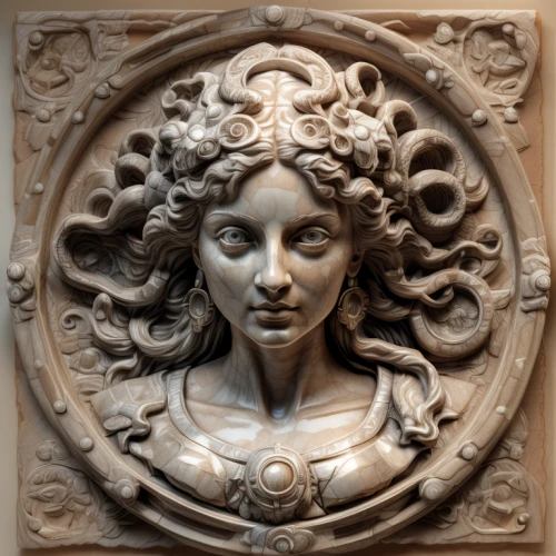 medusa,medusa gorgon,art nouveau,wood carving,carved wood,stone carving,gorgon,decorative figure,art nouveau design,art nouveau frame,carved,art nouveau frames,carved stone,caryatid,girl in a wreath,venus,architectural detail,decorative art,sculpt,la nascita di venere