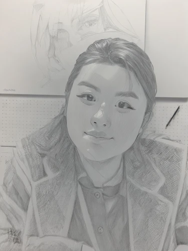 pencil frame,girl drawing,shishamo,pencil,girl portrait,graphite,potrait,pencil and paper,mechanical pencil,girl studying,pencil drawing,pencil art,to draw,visual arts,artist portrait,artistic portrait,girl with cereal bowl,japanese woman,girl sitting,child portrait,Art sketch,Art sketch,None