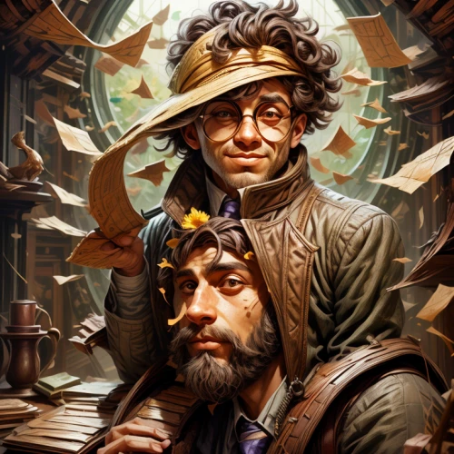 clockmaker,theoretician physician,fantasy portrait,sci fiction illustration,chess icons,watchmaker,ball fortune tellers,game illustration,wizards,steampunk,fortune teller,chess men,armillary sphere,apothecary,bearing compass,sextant,sherlock holmes,elves,fantasy art,nomads