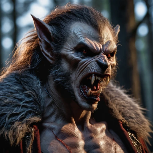 orc,werewolf,krampus,wolfman,werewolves,neanderthal,half orc,snarling,wolverine,male character,massively multiplayer online role-playing game,warrior and orc,male elf,goblin,barbarian,warlord,cave man,brute,dark elf,lopushok,Photography,General,Natural