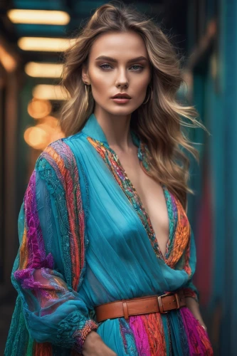 kimono,sari,women clothes,color turquoise,women fashion,girl in cloth,raw silk,indian,turquoise,boho,turquoise wool,women's clothing,vibrant color,female model,girl in a long dress,indian woman,arabian,teal blue asia,persian,ethnic design,Photography,General,Natural