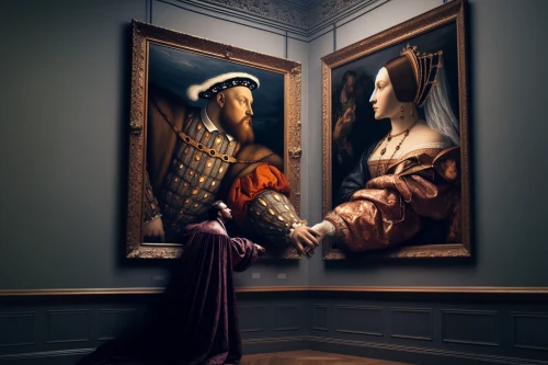 meticulous painting,gothic portrait,art dealer,paintings,the annunciation,fine art,leonardo da vinci,photomanipulation,art painting,art gallery,art world,kunsthistorisches museum,universal exhibition of paris,romantic portrait,louvre,italian painter,photo manipulation,renaissance,louvre museum,holbein