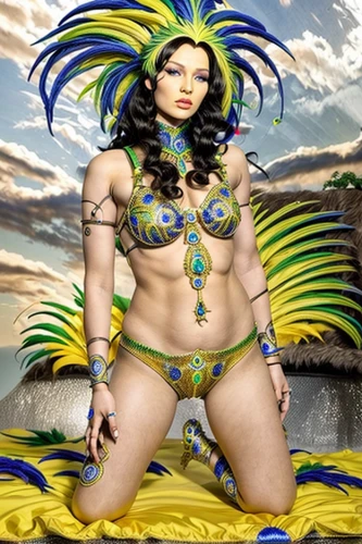 brazilianwoman,polynesian girl,brazil carnival,warrior woman,female warrior,cleopatra,fantasy woman,samba,voodoo woman,brazil empire,brasileira,samba deluxe,amazonian oils,peruvian women,polynesian,hula,bodypaint,sphinx pinastri,fantasy picture,fantasy art