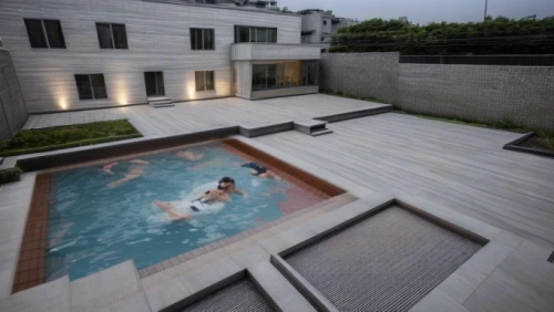 dug-out pool,roof top pool,infinity swimming pool,swimming pool,outdoor pool,pool house,modern house,cube house,flat roof,private house,landscape design sydney,aqua studio,cubic house,modern architecture,swim ring,holiday villa,luxury property,corten steel,roof terrace,thermae