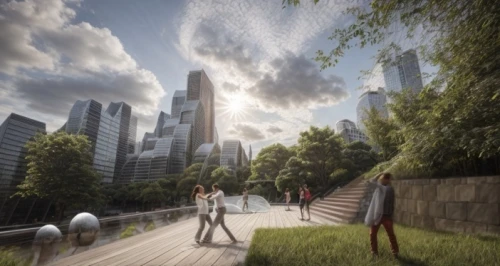 barangaroo,3d rendering,smart city,urban design,urban park,sky space concept,hudson yards,urban development,hafencity,landscape design sydney,shanghai,virtual landscape,singapore,urbanization,digital compositing,landscape designers sydney,urban landscape,eco-construction,chongqing,city scape