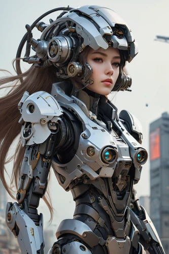 cyborg,cybernetics,mecha,mech,biomechanical,scifi,sci fi,alien warrior,female warrior,chat bot,cyberpunk,ai,exoskeleton,humanoid,armored,sci-fi,sci - fi,military robot,armor,robot combat,Conceptual Art,Fantasy,Fantasy 11