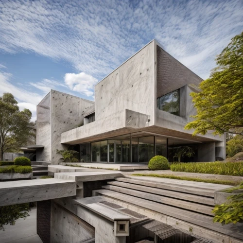 modern architecture,asian architecture,modern house,japanese architecture,cube house,exposed concrete,archidaily,contemporary,kirrarchitecture,cubic house,dunes house,arq,chinese architecture,architecture,residential house,concrete construction,glass facade,suzhou,house hevelius,brutalist architecture,Architecture,Villa Residence,Modern,Organic Modernism 1