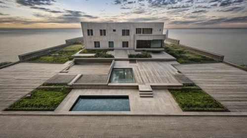 dunes house,modern house,house by the water,modern architecture,beach house,uluwatu,cube house,cubic house,luxury property,exposed concrete,infinity swimming pool,holiday villa,luxury home,house of the sea,lago grey,beachhouse,concrete ship,landscape design sydney,danish house,beautiful home,Architecture,Villa Residence,Modern,Natural Sustainability