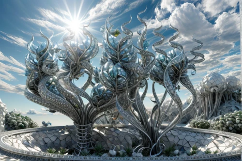 dragon tree,snow tree,canarian dragon tree,celtic tree,desert plant,tree of life,flourishing tree,ice landscape,agave azul,sky ladder plant,hoarfrost,fractals art,antarctic flora,silk tree,snow trees,desert plants,magic tree,winter garden,fractalius,garden sculpture