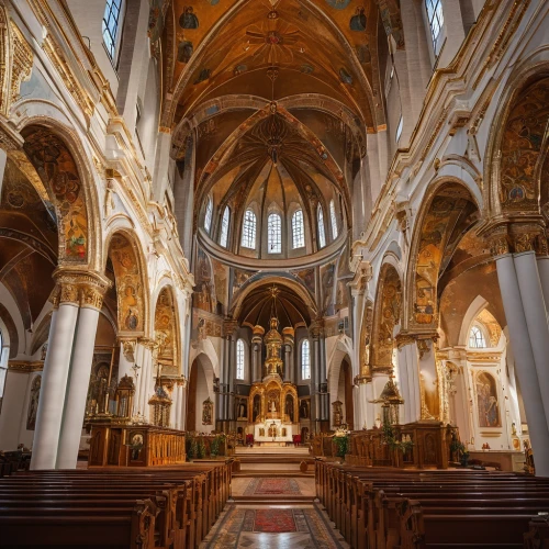 interior view,collegiate basilica,the interior,interior,minor basilica,the basilica,basilica,sanctuary,st mary's cathedral,santa maria degli angeli,corpus christi,the cathedral,chiesa di sant' ignazio di loyola,basilica of saint peter,evangelical cathedral,saint joseph,choir,cathedral,notre dame de sénanque,sanctuary of sant salvador,Photography,General,Natural