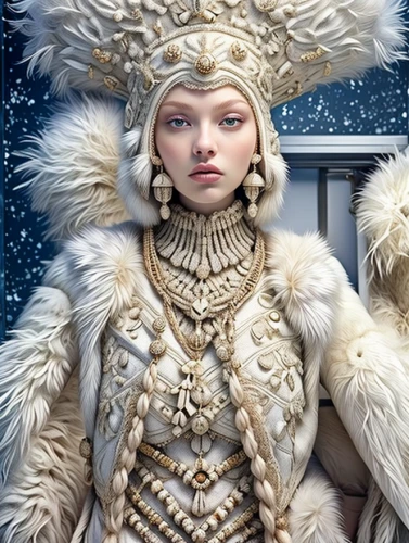 suit of the snow maiden,the snow queen,white fur hat,ice queen,ice princess,fur clothing,imperial coat,russian folk style,eskimo,fur,fur coat,russian doll,white rose snow queen,arctic,ice hotel,miss circassian,siberian,father frost,russian winter,white gold