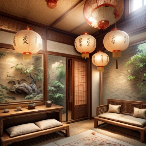 japanese-style room,ryokan,zen garden,spa items,japanese zen garden,3d rendering,japanese architecture,junshan yinzhen,bamboo curtain,oriental painting,asian architecture,japanese-style,spa,tatami,japanese floral background,japanese art,japanese style,chinese style,tea ceremony,oriental