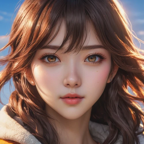natural cosmetic,portrait background,girl portrait,doll's facial features,realdoll,fantasy portrait,eurasian,cinnamon girl,beauty face skin,radiant,heterochromia,mystical portrait of a girl,pupils,women's eyes,romantic portrait,angel face,cosmetic,game character,ayu,sakura,Photography,General,Natural
