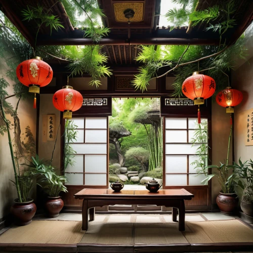 japanese-style room,ryokan,japanese garden ornament,asian architecture,bamboo plants,japanese architecture,bamboo curtain,zen garden,junshan yinzhen,japan garden,gyokuro,japanese zen garden,chinese style,japanese art,chinese screen,tea ceremony,japanese-style,chinese architecture,japanese shrine,oriental,Photography,General,Natural