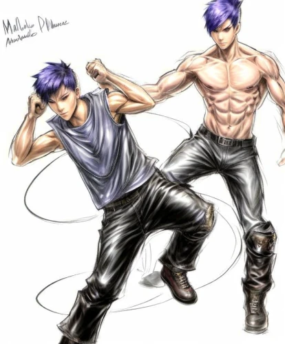 male poses for drawing,fighting poses,male character,martial arts,male ballet dancer,blue snake,trunks,adonis,japanese martial arts,fighting stance,muscles,fighters,swordsmen,savate,purple blue,pair of dumbbells,active pants,screw,blue tiger,male elf