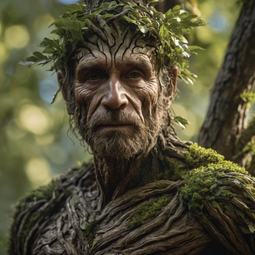 forest man,tree man,male elf,wood elf,woodsman,bran,male character,tree crown,neanderthal,dryad,hag,tarzan,devil's walkingstick,groot,king lear,old man of the mountain,forest king lion,shaman,the ugly swamp,crown of thorns,Photography,General,Natural