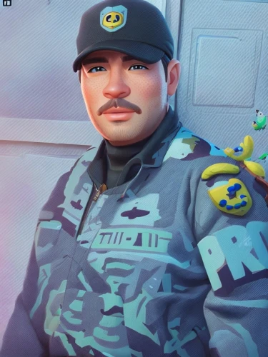 the emperor's mustache,policeman,officer,custom portrait,the face of god,medic,admiral von tromp,police hat,pubg mascot,police officer,mustache,enforcer,facial hair,twitch icon,moustache,cosmetic,pilot,che,garda,kosmea,Common,Common,Cartoon
