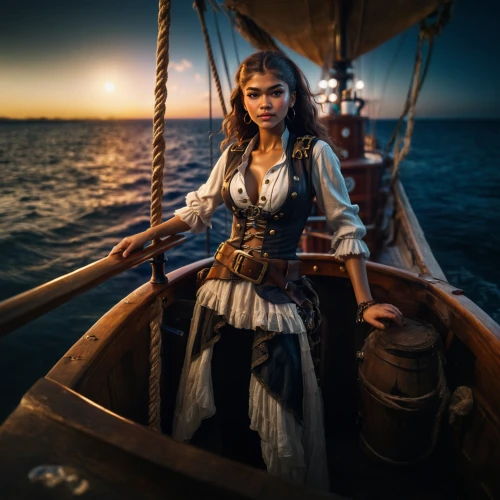 the sea maid,girl on the boat,scarlet sail,seafaring,sea sailing ship,sailing ship,sailing,pirate,at sea,sea fantasy,galleon,sail ship,nautical star,sailing vessel,pirate ship,sailer,celtic queen,sails,east indiaman,sailing-boat
