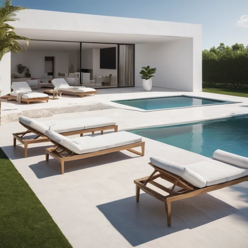 outdoor furniture,patio furniture,outdoor sofa,3d rendering,holiday villa,garden furniture,dug-out pool,pool house,sunlounger,outdoor pool,luxury property,landscape design sydney,artificial grass,modern house,modern style,render,wooden decking,lounger,dunes house,chaise lounge,Photography,General,Natural
