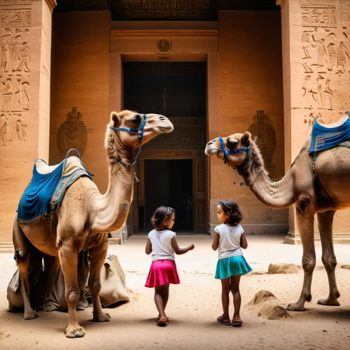 dromedaries,edfu,egypt,camels,arabian camel,ancient egypt,dromedary,camel caravan,egyptian,ancient egyptian,aswan,egyptian temple,camelride,egyptology,egyptians,pharaonic,camel,pharaohs,nomadic children,camel train,Photography,General,Natural
