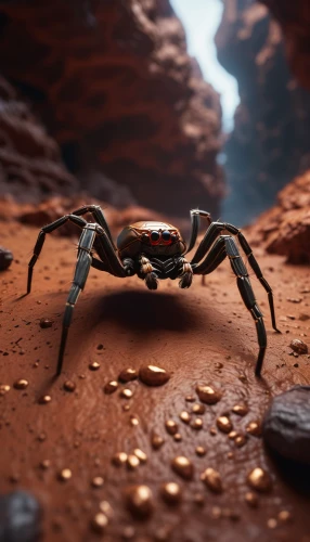 tarantula,baboon spider,walking spider,camel spiders,rock crab,red cliff crab,3d render,edged hunting spider,crab 1,arachnid,crab 2,black crab,spider,freshwater crab,square crab,ant,exoskeleton,arthropod,martian,geoemydidae,Photography,General,Sci-Fi