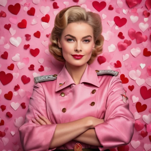 valentine day's pin up,valentine pin up,grace kelly,ingrid bergman,retro women,maraschino,marylyn monroe - female,retro woman,french valentine,valentine calendar,heart pink,hearts color pink,pin-up model,pin-up,pink lady,pinkladies,valentine background,50's style,pink background,heart candy,Photography,General,Fantasy