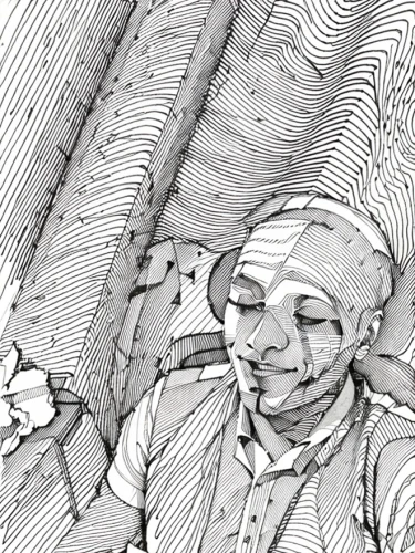 comic halftone woman,pencil art,turban,bansuri,sheet drawing,pencil and paper,coloring page,tassili n'ajjer,bedouin,line drawing,woman of straw,sadu,coloring picture,pen drawing,pierrot,sikh,digital drawing,camera drawing,mummified,old woman,Design Sketch,Design Sketch,None