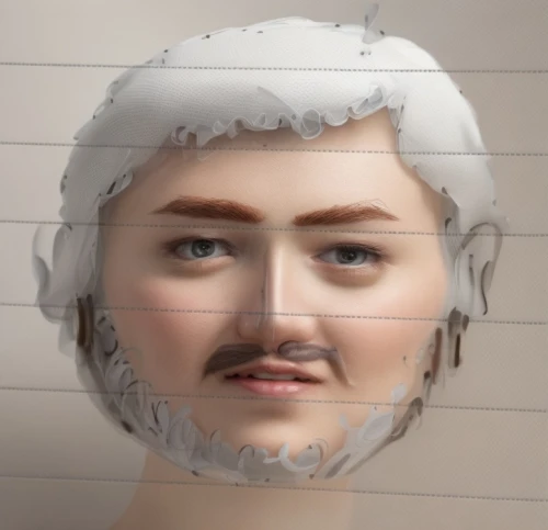 woman's face,woman face,father frost,fractalius,cgi,christmas woman,custom portrait,white beard,beauty face skin,shaving,napoleon bonaparte,simpolo,natural cosmetic,santa,facial hair,beard,the face of god,transparent image,bearded,white lady,Common,Common,Natural