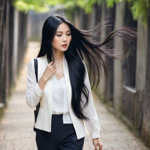 oriental longhair,asian semi-longhair,management of hair loss,vietnamese woman,asian woman,woman walking,artificial hair integrations,japanese woman,girl walking away,smooth hair,fluttering hair,british semi-longhair,layered hair,sprint woman,vietnamese,asian girl,woman in menswear,asian,menswear for women,vintage asian,Photography,Fashion Photography,Fashion Photography 11