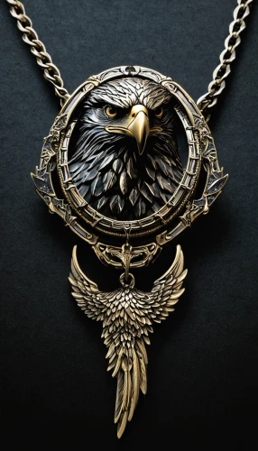 necklace with winged heart,ornate pocket watch,pendant,ladies pocket watch,locket,amulet,feather jewelry,red heart medallion,of prey eagle,the order of the fields,raven's feather,grave jewelry,gryphon,ornamental bird,necklace,imperial eagle,golden eagle,pocket watch,gold filigree,bird bird-of-prey,Illustration,American Style,American Style 08