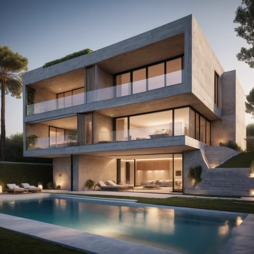 modern house,modern architecture,dunes house,3d rendering,luxury property,luxury home,contemporary,modern style,beautiful home,holiday villa,villa,render,cubic house,luxury real estate,pool house,futuristic architecture,private house,residential house,cube house,arhitecture