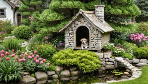 fairy house,miniature house,cottage garden,fairy village,fairy door,garden decor,garden decoration,small house,climbing garden,country cottage,little house,garden ornament,home landscape,thatched cottage,summer cottage,cottage,japanese garden ornament,children's playhouse,landscaping,wishing well,Photography,General,Natural