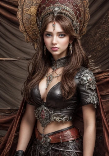 warrior woman,female warrior,thracian,celtic queen,breastplate,miss circassian,artemisia,fantasy woman,athena,ancient costume,cleopatra,fantasy art,heroic fantasy,catarina,priestess,fantasy warrior,arabian,fantasy portrait,biblical narrative characters,cybele,Common,Common,Natural