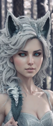 huntress,silver fox,fae,arctic fox,grey fox,nebelung,elven,winterblueher,pixie,furry,fur,furta,artemis,natural cosmetic,wolf bob,kitsune,fairy tale character,feral,silver tabby,female warrior,Common,Common,Game