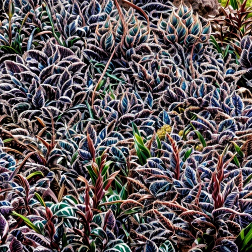 frozen morning dew,ice plant,ice plant family,ground frost,frozen dew drops,morning frost,hoarfrost,the first frost,antarctic flora,ornamental shrubs,decorative bush,crowberry,beautiful succulents,goldmoss stonecrop,ornamental shrub,ice flowers,frosty weather,spruce cones,succulents,desert plants