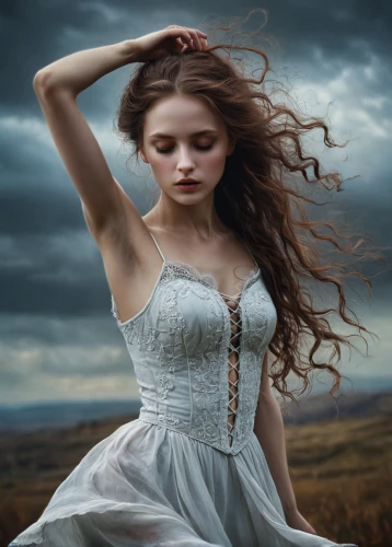 celtic woman,mystical portrait of a girl,girl in a long dress,little girl in wind,faery,celtic queen,the enchantress,photoshop manipulation,young woman,a girl in a dress,image manipulation,romantic portrait,portrait photography,gothic portrait,faerie,photo manipulation,white rose snow queen,fantasy woman,enchanting,fairy tale character,Photography,Documentary Photography,Documentary Photography 27