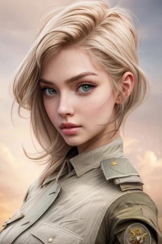 portrait background,park ranger,pixie-bob,ranger,blonde woman,fantasy portrait,military person,khaki,katniss,artificial hair integrations,world digital painting,blonde girl,fighter pilot,glider pilot,female doctor,male elf,helicopter pilot,woman fire fighter,sci fiction illustration,natural cosmetic,Common,Common,Natural