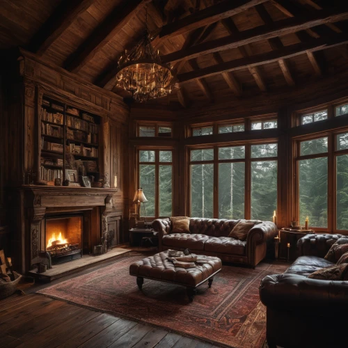 the cabin in the mountains,log home,log cabin,warm and cozy,cabin,chalet,fire place,fireplaces,log fire,living room,livingroom,family room,wooden beams,fireside,fireplace,lodge,cozy,rustic,the living room of a photographer,sitting room,Photography,General,Natural