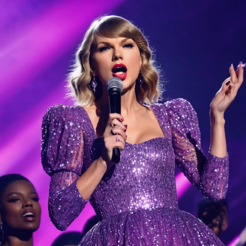 purple dress,purple glitter,purple,light purple,mauve,purple background,sparkling,lilac,glittering,barbie doll,purple lilac,sparkly,enchanting,performing,pink glitter,precious lilac,singing,purple and pink,sparkles,wireless microphone,Photography,General,Natural