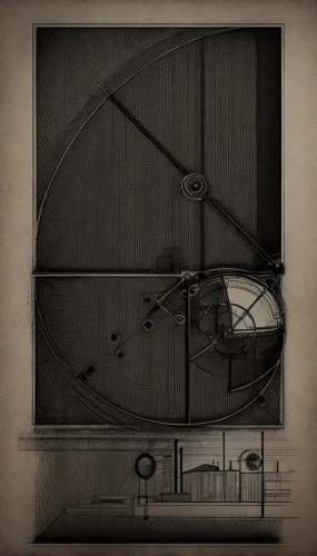 parabolic mirror,pioneer 10,orrery,scientific instrument,barograph,porthole,naval architecture,circular staircase,frame drawing,telescope,house drawing,architect plan,klaus rinke's time field,sextant,pendulum,round window,round house,cross-section,the gramophone,gramophone record,Art sketch,Art sketch,None