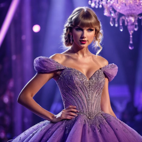 purple dress,quinceanera dresses,purple,barbie doll,ball gown,lilac,precious lilac,fairy queen,enchanting,purple glitter,purple lilac,banner,princess,light purple,a princess,pale purple,miss universe,purple background,purple blue,baby doll,Photography,General,Fantasy