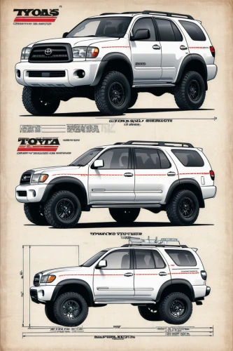 toyota 4runner,4 runner,toyota land cruiser,ford expedition,toyota land cruiser prado,toyota tacoma,nissan xterra,isuzu trooper,ford explorer sport trac,toyota highlander,toyota rav 4,toyota rav4,subaru rex,ford explorer,ford ranger,toyota tundra,ford escape,chevrolet task force,pickup trucks,off-road vehicles,Unique,Design,Blueprint