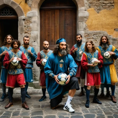 ball fortune tellers,musketeers,the ball,swiss guard,medieval,bach knights castle,leonardo devinci,lazio,vikings,athos,six-man football,eight-man football,renaissance,puy du fou,leonardo da vinci,middle ages,musketeer,conquistador,handball player,street football