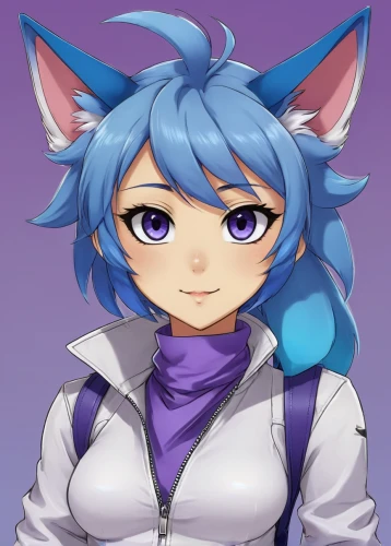 kosmea,child fox,aqua,cute fox,eris,mara,fuki,domestic short-haired cat,cheshire,myosotis,winterblueher,nepeta,nyan,seam,cyan,kinara,furta,luna,kitsune,furtai,Illustration,Japanese style,Japanese Style 04