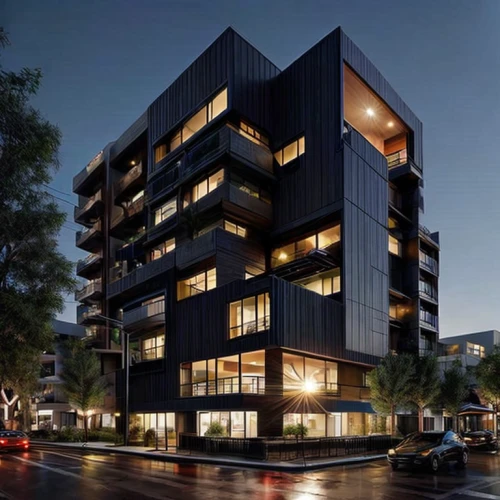 modern architecture,apartment building,apartment block,condo,condominium,bulding,residential tower,new housing development,residential building,modern building,multistoreyed,cubic house,mixed-use,arq,metal cladding,apartments,apartment complex,building honeycomb,contemporary,an apartment